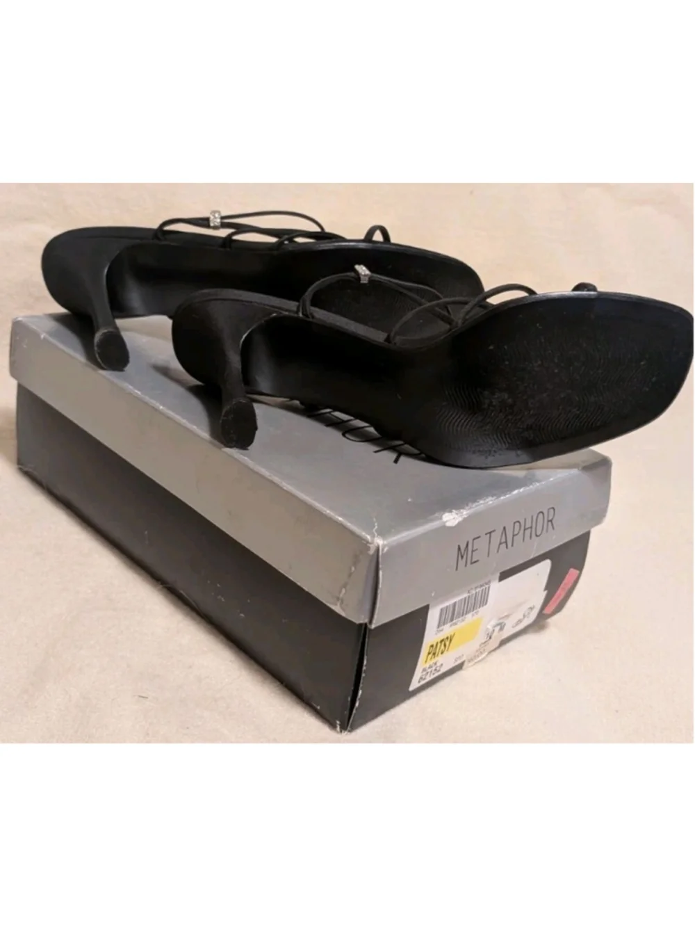 Metaphor Patsy Back Strappy Shoes Heels Size 10 N45